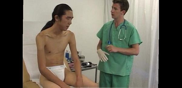  Doctor examine teen boy genitals and gay doctor doing prostate exams